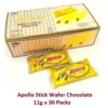 APOLLO Chocolate Stick Wafers – 30 Packs