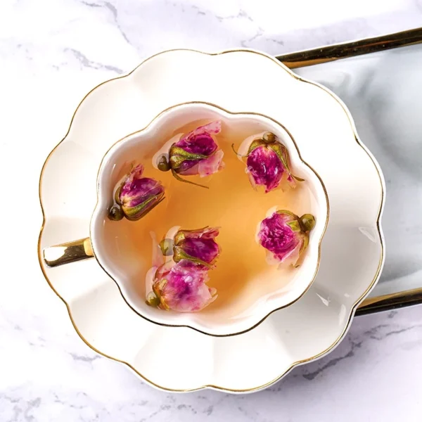 Premium Rose Flower Tea – Dried Rose Buds (70g)