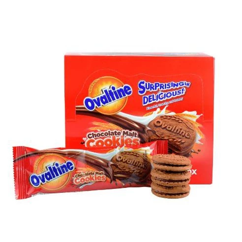Ovaltine Chocolate Malt Cookies – 30g x 12