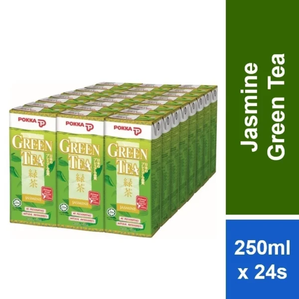 Pokka Jasmine Green Tea 250ml x 24s