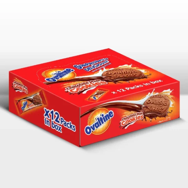Ovaltine Chocolate Malt Cookies – 30g x 12