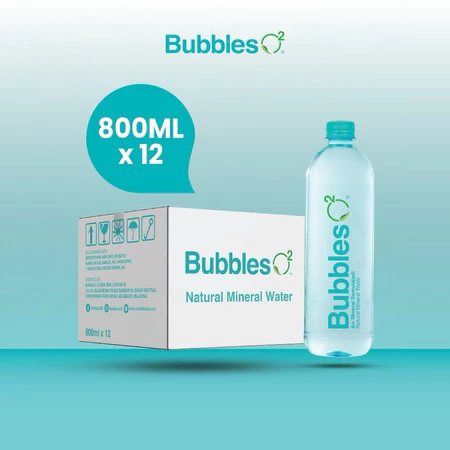 Bubbles O2 Mineral Water